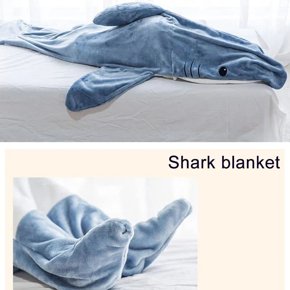 Cartoon Shark Sleeping Bag