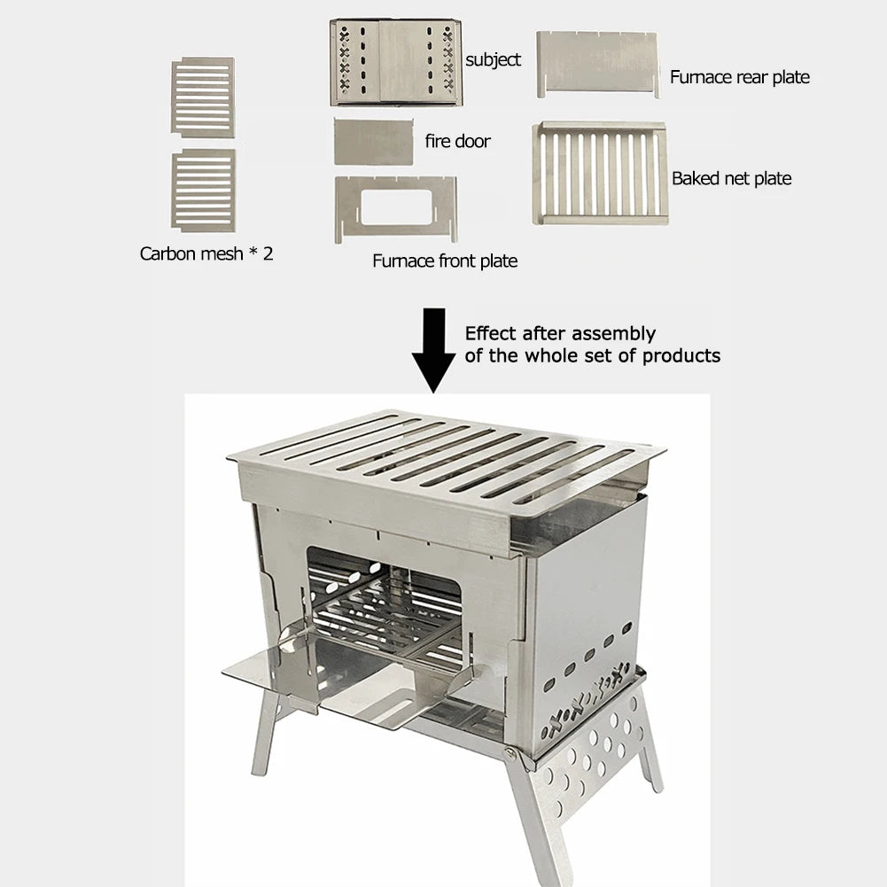 Foldable Cooking Stove