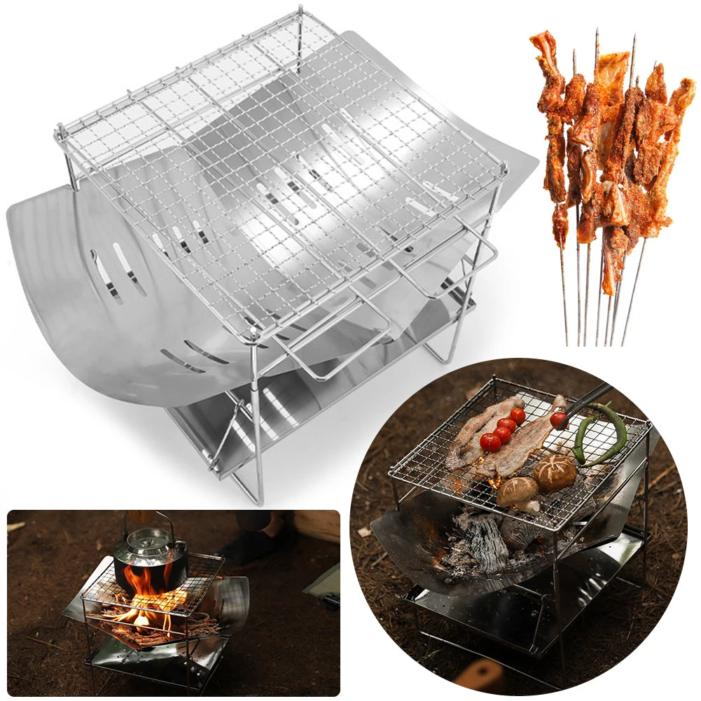 Standing Portable BBQ